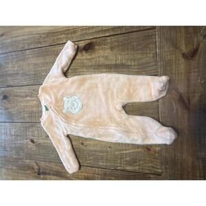 Disney Baby Fleece Footed outfit with Winnie the Pooh Patch 3-6 months boy girls